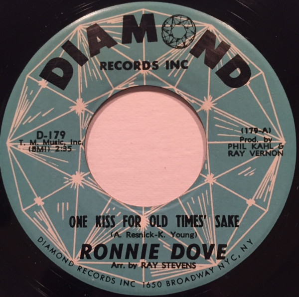 Ronnie Dove - One Kiss For Old Times' Sake  (7")