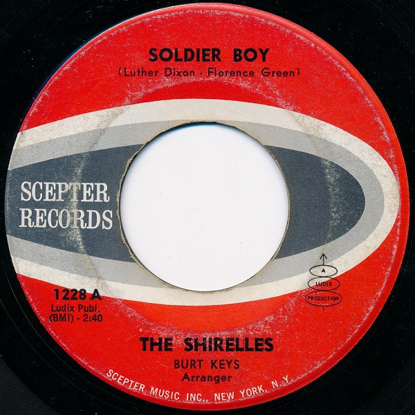 The Shirelles - Soldier Boy / Love Is A Swingin' Thing (7", Single)