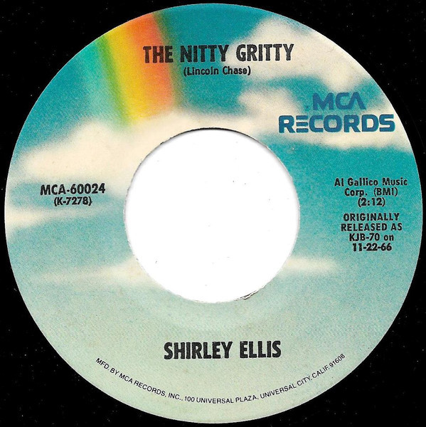 Shirley Ellis - The Nitty Gritty / The Name Game (7", RE)