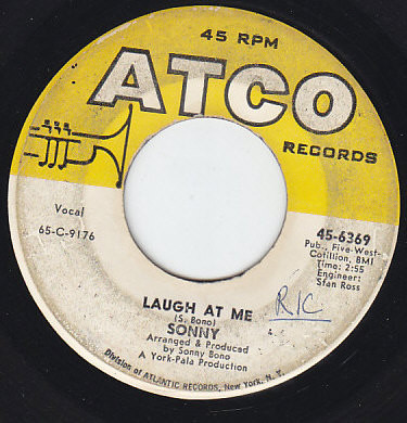 Sonny* / Sonny's Group - Laugh At Me / Tony (7")
