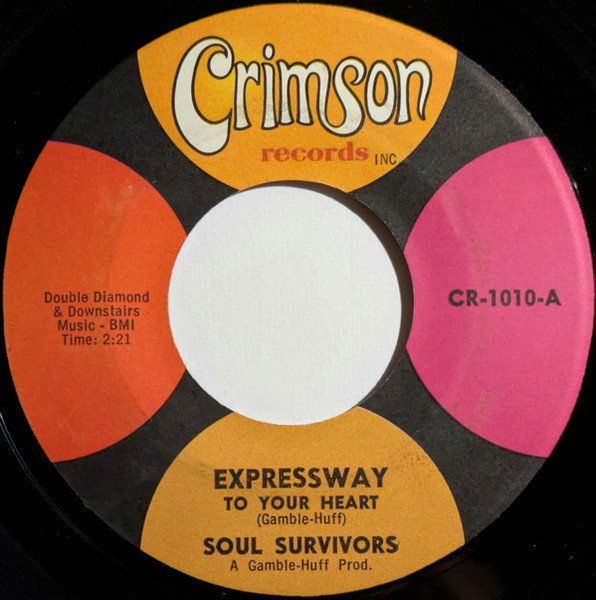 Soul Survivors - Expressway To Your Heart (7", Single)