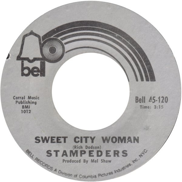 Stampeders* - Sweet City Woman / Gator Road (7", Single, Styrene, Pit)