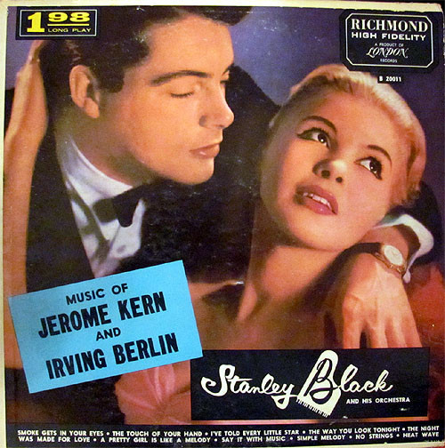 Stanley Black & His Orchestra - Music Of Jerome Kern And Irving Berlin (LP, Mono)