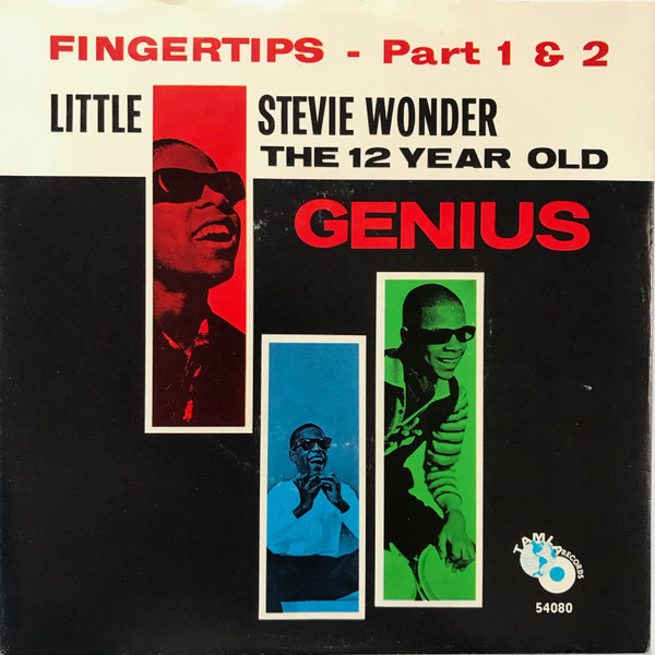 Little Stevie Wonder* - Fingertips (7", Single, Mono, Styrene, Bri)