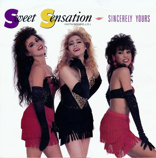 Sweet Sensation with Romeo J.D. - Sincerely Yours (7", Single, Spe)