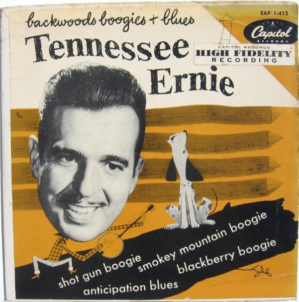 Tennessee Ernie* - Backwoods Boogies And Blues (7", EP, Comp)