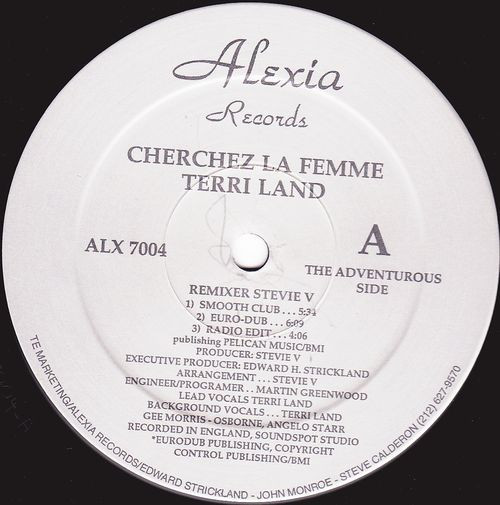 Terri Land - Cherchez La Femme (12")