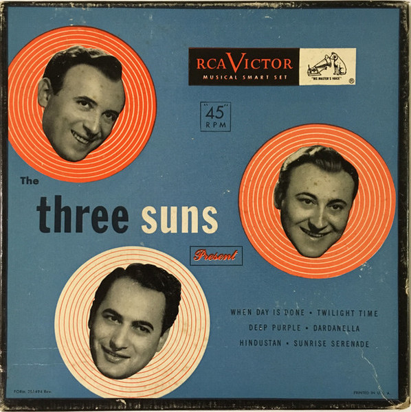 The Three Suns - The Three Suns Present (3x7", Album, RE + Box)
