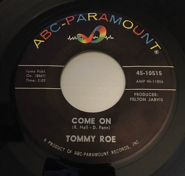 Tommy Roe - Come On (7")