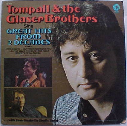 Tompall & The Glaser Brothers* - Sing Great Hits From Two Decades (LP, Album, Comp, Promo)