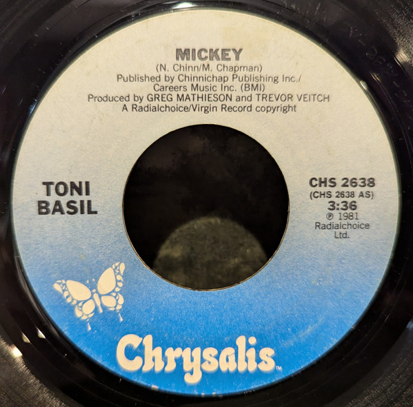 Toni Basil - Mickey (7", Single)