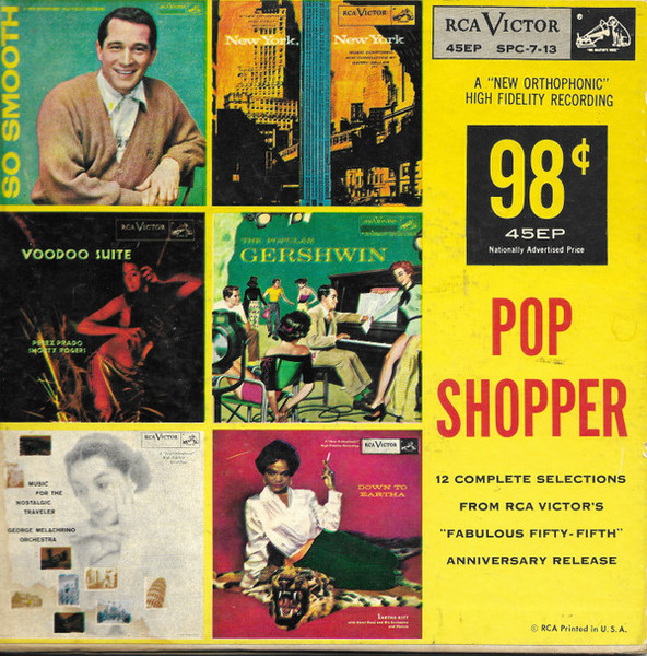 Various - The RCA Victor Pop Shopper  (3x7", EP, Comp, Fol)