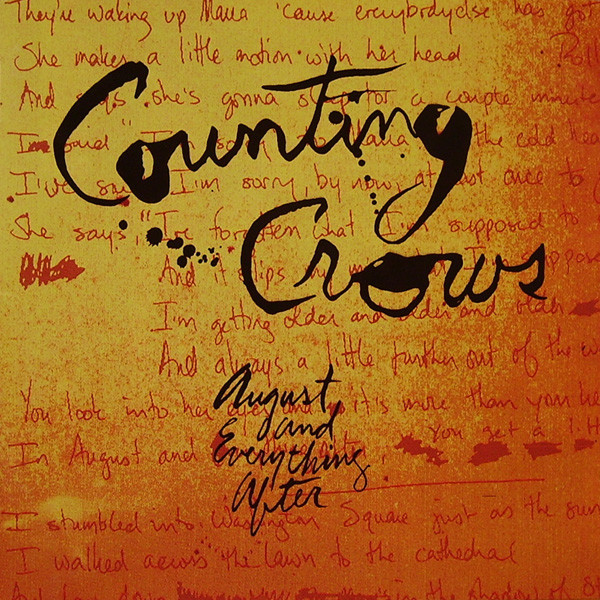 Counting Crows - August And Everything After (CD, Album, Club, RE, BMG)