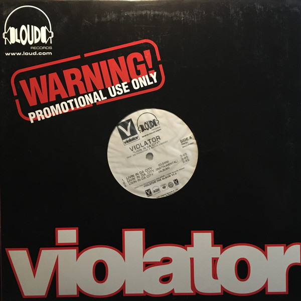 Violator (3) - Livin In Da City / Come Thru (12", Promo)