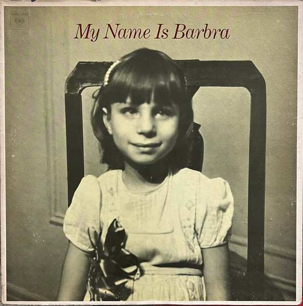 Barbra Streisand - My Name Is Barbra (LP, Album, RE)
