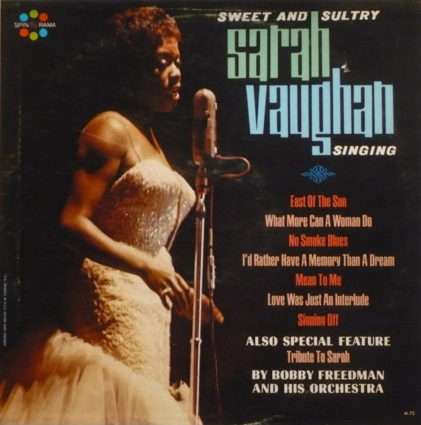 Sarah Vaughan - Sweet, Sultry And Swinging (LP, Mono)