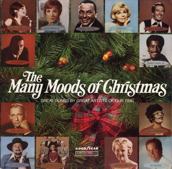 Various - The Many Moods Of Christmas:  Great Songs By Great Artists Of Our Time (LP, Comp)_4106304951