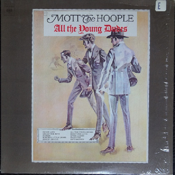 Mott The Hoople - All The Young Dudes (LP, Album, Pit)_4119329064