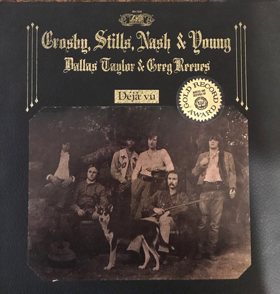 Crosby, Stills, Nash & Young - Deja Vu (LP, Album, M/Print, RP, RI-)