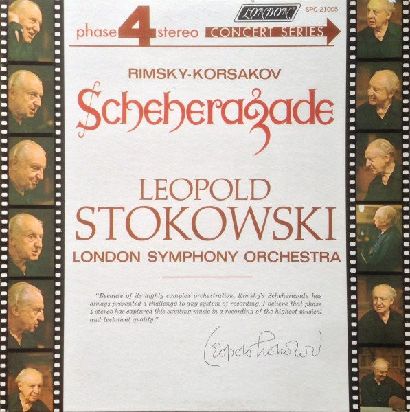 Rimsky-Korsakov* - Leopold Stokowski, London Symphony Orchestra - Scheherazade (LP, Album, Gat)