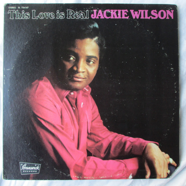 Jackie Wilson - This Love Is Real (LP, Album, Pit)