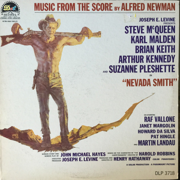 Alfred Newman - Nevada Smith (Music From The Score) (LP, Album, Mono)