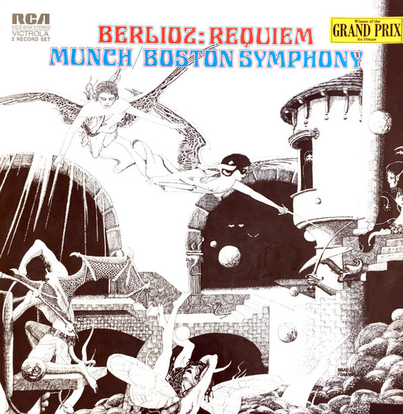 Berlioz* - Munch*, Boston Symphony* - Requiem (2xLP, RE)
