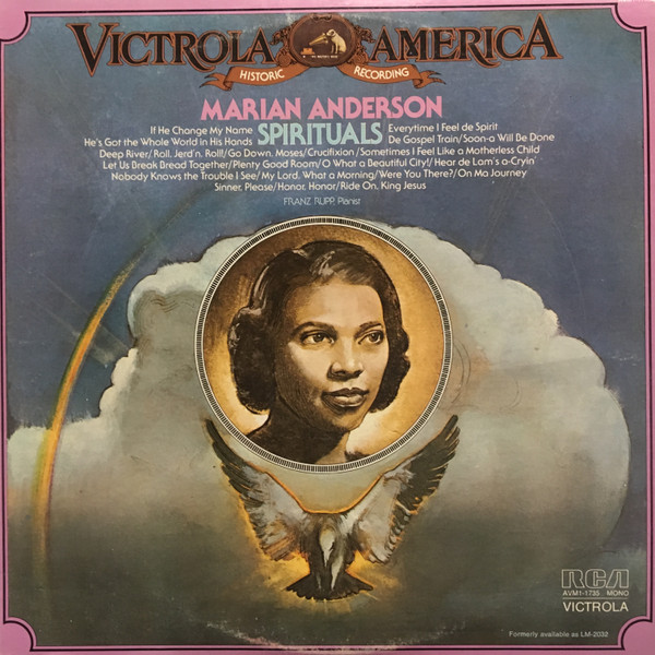 Marian Anderson - Spirituals (LP, Mono, RE, RM)