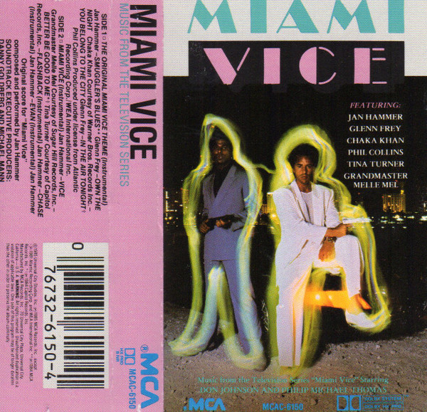 Various - Miami Vice (Music From The Television Series) (Cass, Comp)