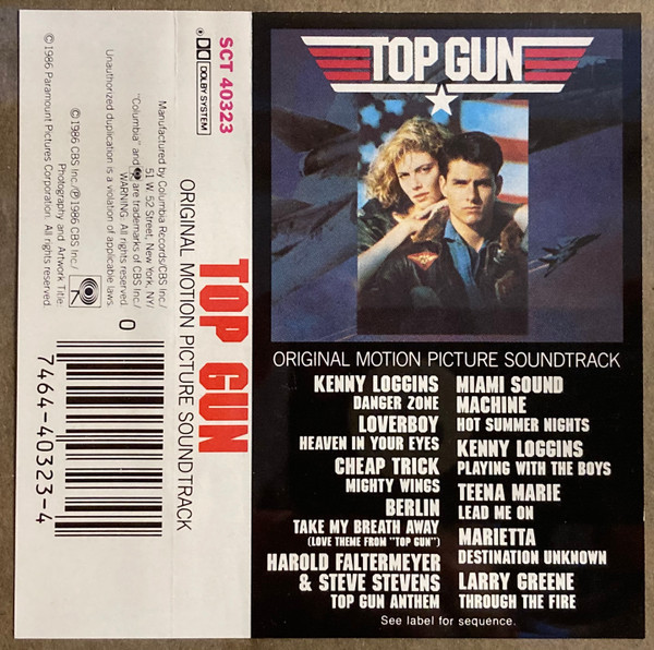 Various - Top Gun (Original Motion Picture Soundtrack) (Cass, Album, Dol)