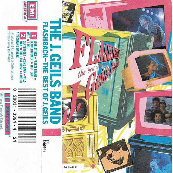The J. Geils Band - Flashback - The Best Of J. Geils Band (Cass, Comp, Club, Dol)