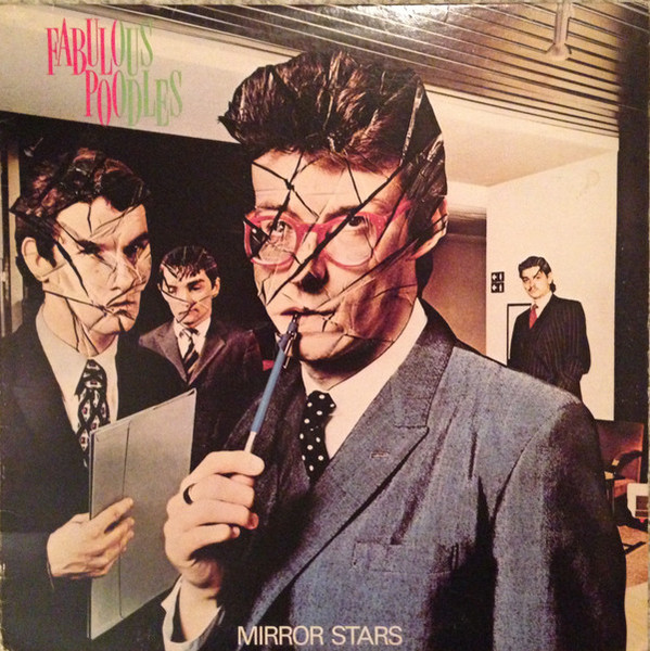 Fabulous Poodles - Mirror Stars (LP, Comp, Promo, Pin)
