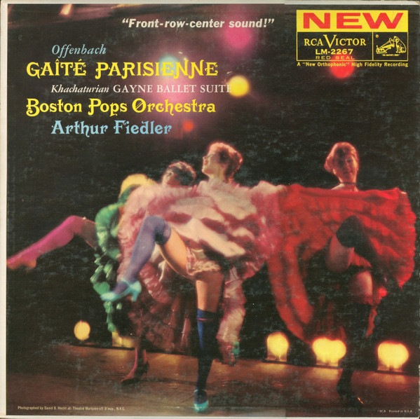 Offenbach* / Khachaturian* - Boston Pops Orchestra, Arthur Fiedler - Gaîté Parisienne / Gayne Ballet Suite (LP, Album, Mono, Ind)