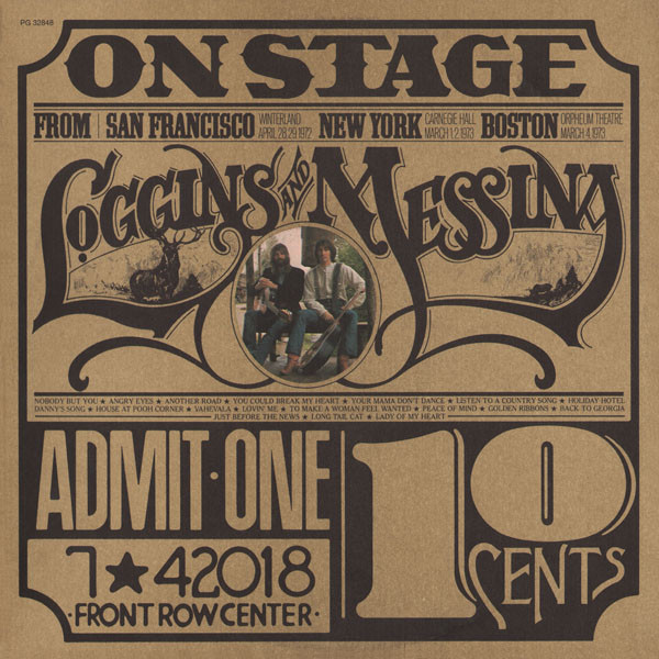 Loggins And Messina - On Stage (2xLP, Album, Pit)_4160725116