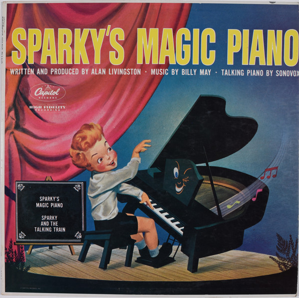 Henry Blair Featuring Ray Turner - Sparky's Magic Piano (LP)