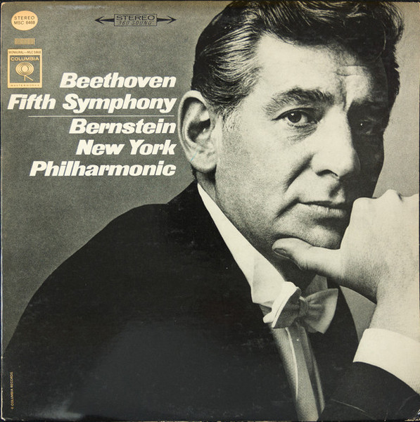 Beethoven*, Bernstein*, New York Philharmonic - Fifth Symphony (LP, Album, RP, Pit)