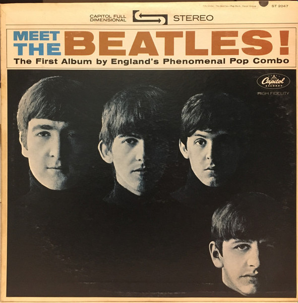 The Beatles - Meet The Beatles! (LP, Album, RP, Scr)