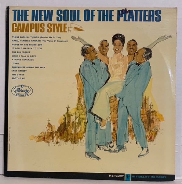 The Platters - The New Soul Of The Platters - Campus Style (LP, Mono)