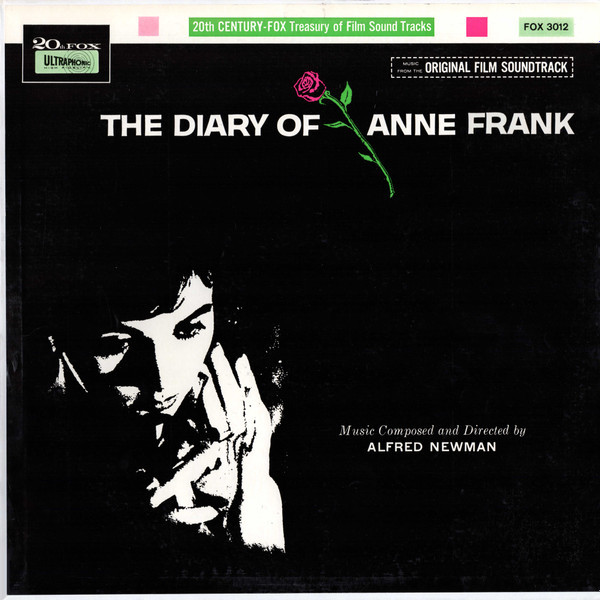 Alfred Newman - The Diary Of Anne Frank:  Music From The Original Soundtrack  (LP, Album, Mono)