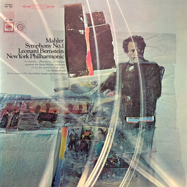 Mahler* - Leonard Bernstein, New York Philharmonic - Symphony No. 1  (LP, Album, 2 E)