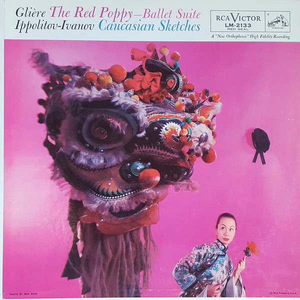 Glière* / Ippolitov-Ivanov* - Anatole Fistoulari, London Philharmonic Orchestra - The Red Poppy-Ballet Suite / Caucasian Sketches (LP, Album, Mono)