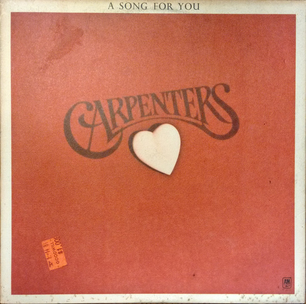 Carpenters - A Song For You (LP, Album, Pit)_4177589400