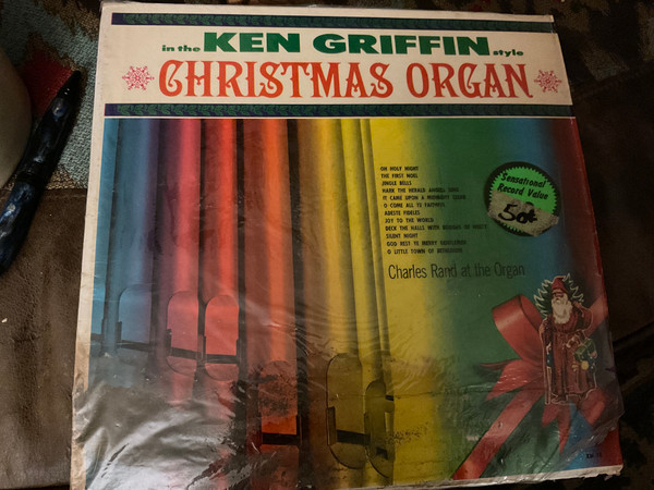 Charles Rand - Christmas Organ In The Ken Griffin Style (LP, Album)_4177530810