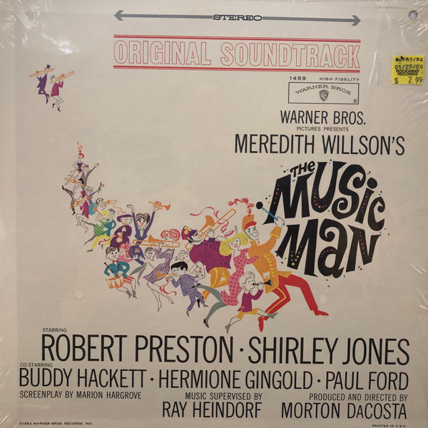 Meredith Willson - The Music Man - Original Soundtrack (LP, Album, RE)