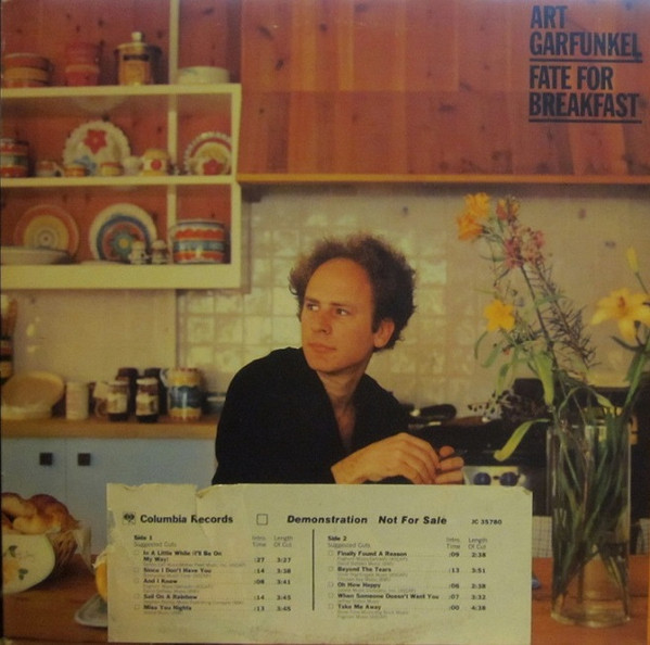 Art Garfunkel - Fate For Breakfast (LP, Album, Promo, Ter)