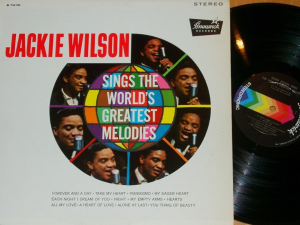 Jackie Wilson - Jackie Wilson Sings The World's Greatest Melodies (LP, Album, RP)