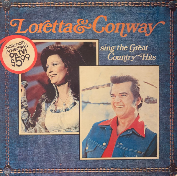 Loretta & Conway* - Sing The Great Country Hits (LP, Comp)