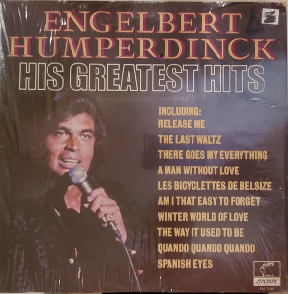 Engelbert Humperdinck - His Greatest Hits (LP, Comp, Club, CRC)