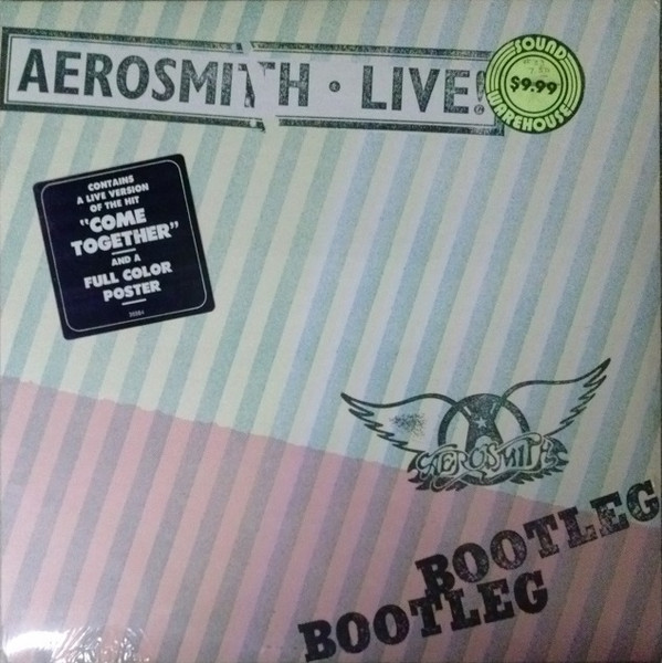 Aerosmith - Live! Bootleg (2xLP, Album, Ter)