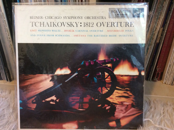 Tchaikovsky* / Liszt* / Weinberger* / Smetana* / Dvořák* - Chicago Symphony Orchestra, Reiner* - 1812 Overture / Mephisto Waltz / Carnival Overture / Polka And Fugue From Schwanda / The Bartered Bride: Overture (LP, Album, Mono)